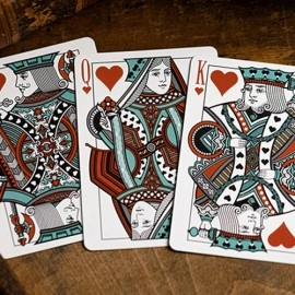 Mazzo di carte Gilded No.13 Table Players Vol.38 Playing Cards by Kings Wild Project