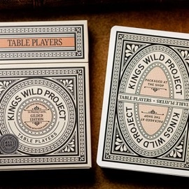 Mazzo di carte Gilded No.13 Table Players Vol.40 Playing Cards by Kings Wild Project