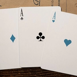 Mazzo di carte Gilded No.13 Table Players Vol.42 Playing Cards by Kings Wild Project