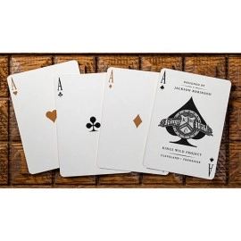 Mazzo di carte Gilded No.13 Table Players Vol.44 Playing Cards by Kings Wild Project