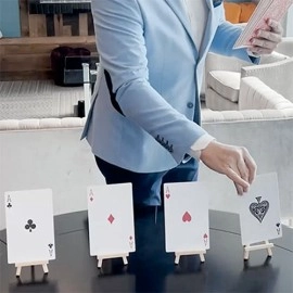 Jumbo McDonald Aces by Twister Magic (Blue)