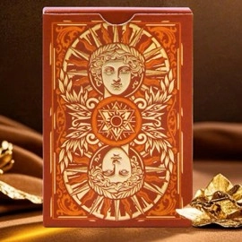 Mazzo di carte Sun God Greek Mythology Themed Red Edition Playing Cards
