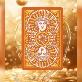 Mazzo di carte Sun God Greek Mythology Themed Orange Edition Playing Cards