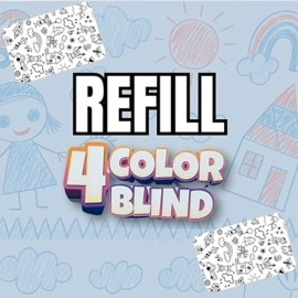 4 Color Blind Refill by Guillaume Bienne