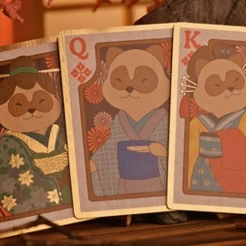Mazzo di carte Tanuki Yukaku (Yukaku Tales) Playing Cards