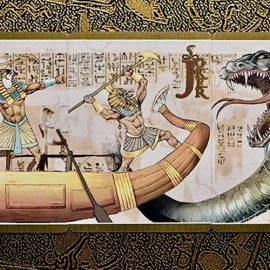 Mazzo di carte Egypt Mythology Premium Edition (Sapphire) Playing Cards