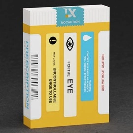 Mazzo di carte PRESCRIPTION Playing Cards