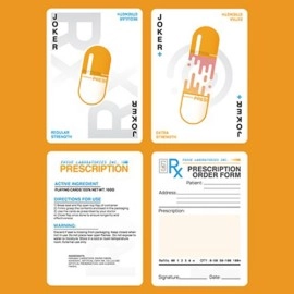 Mazzo di carte PRESCRIPTION Playing Cards