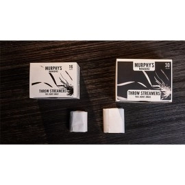 Throw Streamers 12 pk. (White / 16 Head) by Murphy's Magic