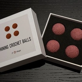 Shining Crochet Balls (Light Pink) by JT Magic