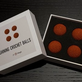 Shining Crochet Balls (Red) by JT Magic