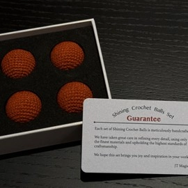 Shining Crochet Balls (Red) by JT Magic