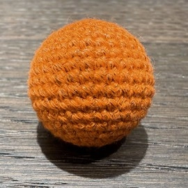 Shining Crochet Balls (Orange) by JT Magic