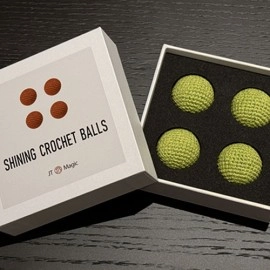 Shining Crochet Balls (Grass Green) by JT Magic