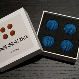 Shining Crochet Balls (Royal Blue) by JT Magic
