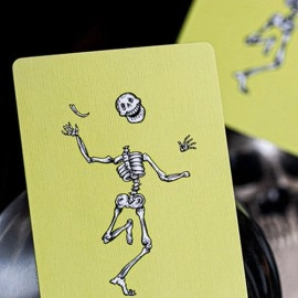 Mazzo di carte FULTON'S OCTOBER UV GLOW GREEN EDITION