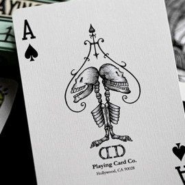 Mazzo di carte FULTON'S OCTOBER UV GLOW GREEN EDITION