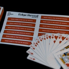 Edge Reveal (RED Suits) by The Sleight Co