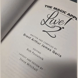 The Magic Apple LIVE 2 by Brent Arthur James Geris