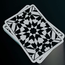 Mazzo di carte Majolica V2 Luminescent Playing Cards by Tara Studio
