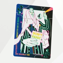 Mazzo di carte The Hitchhiker's Guide to The Galaxy- The Infinite Improbability Deck (Green Dolphin)