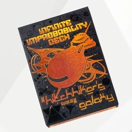 Mazzo di carte The Hitchhiker's Guide to The Galaxy- The Infinite Improbability Deck (Hotblack Deslato Limited Edition)