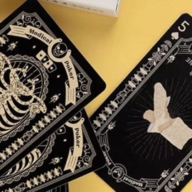 Mazzo di carte Medical Poker (Black) Playing Cards