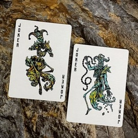 Mazzo di carte Mortalis Machina Cobalt Edition Playing Cards