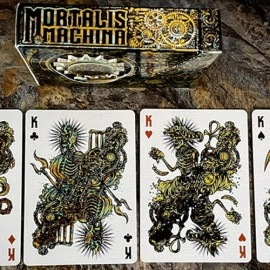 Mazzo di carte Mortalis Machina Cobalt Edition Playing Cards