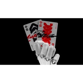 Mazzo di carte Bicycle Machine56 R-TYPE/3 White Playing Cards by RunIt Decks