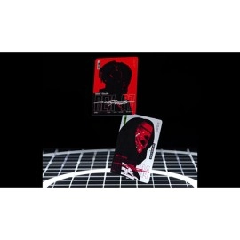 Mazzo di carte Bicycle Machine56 R-TYPE/2 Black Playing Cards by RunIt Decks