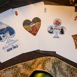 Mazzo di carte Good Pals Christmas (Santa Edition) Playing Cards