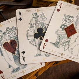 Mazzo di carte The Parlour Royale Ivory Edition (Red Edge Printing) Playing Cards