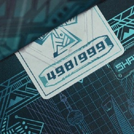 Mazzo di carte 2025 Cardistry Con of China Holo Playing Cards by Bacon Magic