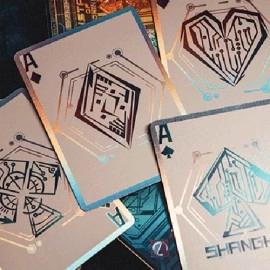 Mazzo di carte 2025 Cardistry Con of China Holo Playing Cards by Bacon Magic