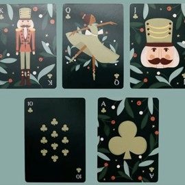 Mazzo di carte Christmas Nutcracker Playing Cards by Puckator UK