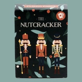Mazzo di carte Christmas Nutcracker Playing Cards by Puckator UK