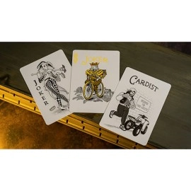 Mazzo di carte Bicycle Neon Rider Back Yellow-Starburst Deck Playing Cards