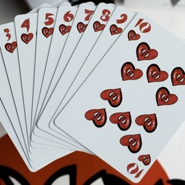 Mazzo di carte HOSOI HAMMERHEAD 40 YEARS PEARL FOIL PLAYING CARDS