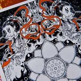 Mazzo di carte Nezha Paper Sculpture Collector's Set