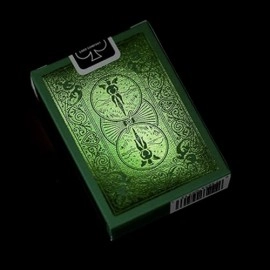 Mazzo di carte Bicycle Metalluxe Green Playing Cards by US Playing Card Co.