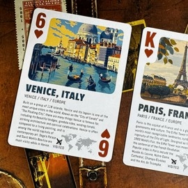 Mazzo di carte Travel the World Deck Volume 1 by Midnight Cards