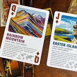 Mazzo di carte Travel the World Deck Volume 1 by Midnight Cards