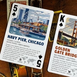 Mazzo di carte Travel the World Deck Volume 2 by Midnight Cards