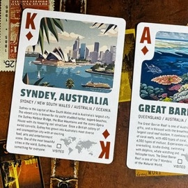 Mazzo di carte Travel the World Deck Volume 2 by Midnight Cards