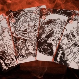 Mazzo di carte Mythic Divide (Wrath of Darkness) Playing Cards by Room One