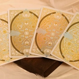 Mazzo di carte Mythic Divide YGGDRASIL Edition (Fury of Light) Playing Cards by Room One