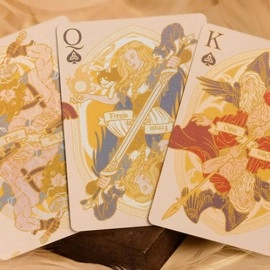 Mazzo di carte Mythic Divide YGGDRASIL Edition (Fury of Light) Playing Cards by Room One