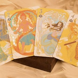 Mazzo di carte Mythic Divide YGGDRASIL Edition (Fury of Light) Playing Cards by Room One