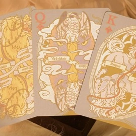 Mazzo di carte Mythic Divide YGGDRASIL Edition (Fury of Light) Playing Cards by Room One